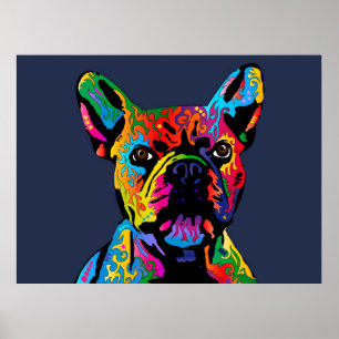 Pôster Buldogue francês