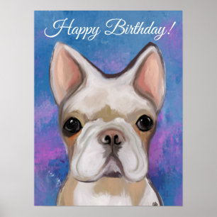 POSTER BULDOGUE FRANCÊS