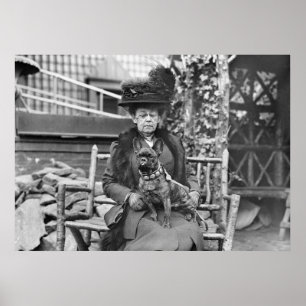 Pôster Buldogue francês do campeão, 1920