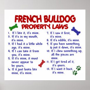 POSTER BULDOGUE FRANCÊS PL2