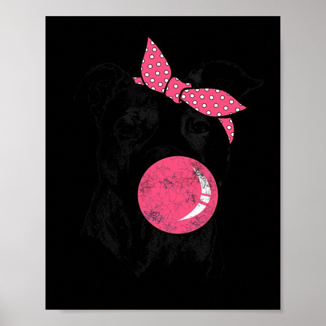 Poster Buldogue Inglês (Frente)