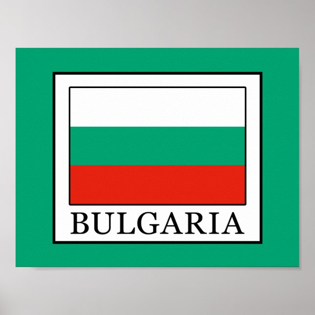 Pôster Bulgária (Frente)