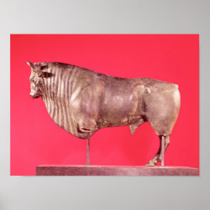 Pôster Bull com três chifres, de Avrigney