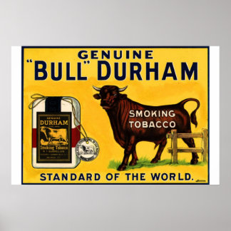 POSTER BULL DURHAM