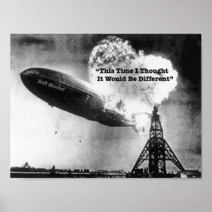 Poster Bull Market Crash Humor