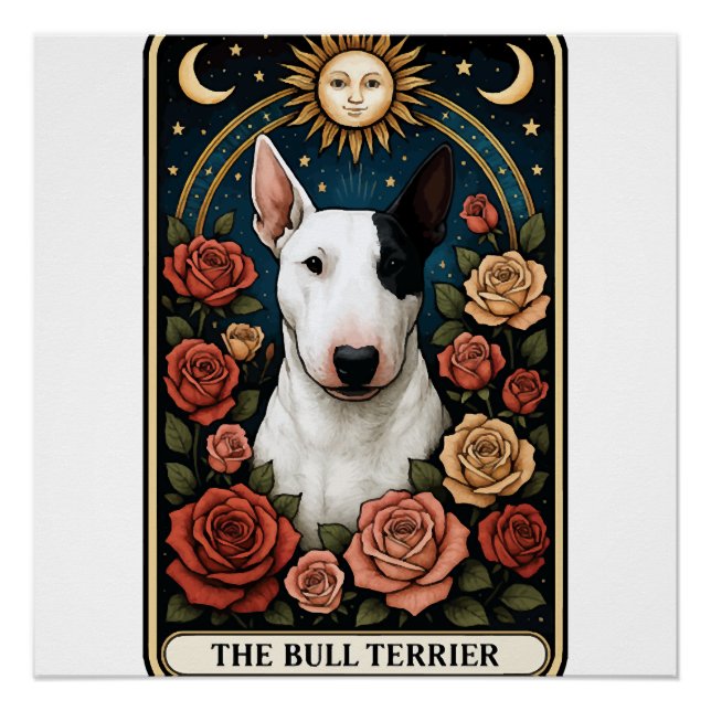 Pôster Bull Terrier (Frente)