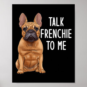 Poster Bulldog Fala Francês Comigo