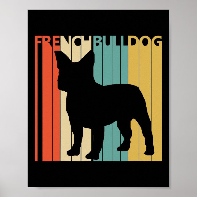 Poster Bulldog Frenchie (Frente)