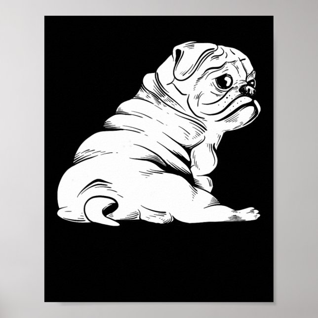 Poster Bulldog - Puppy Owner Cog Lover Animal (Frente)