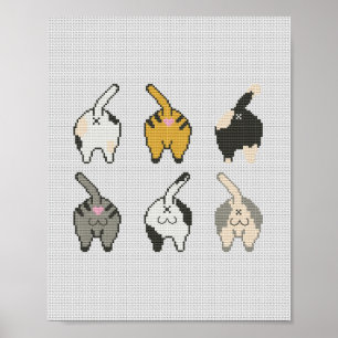 Poster Bumbum Gato Engraçado