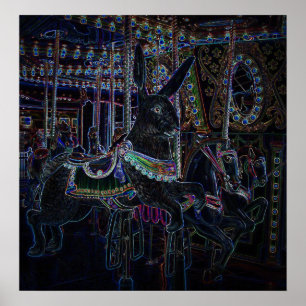 Pôster Bunny Brilhante