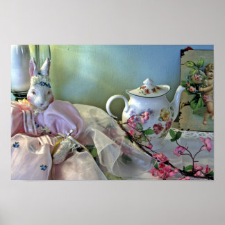 Poster Bunny E Teapot
