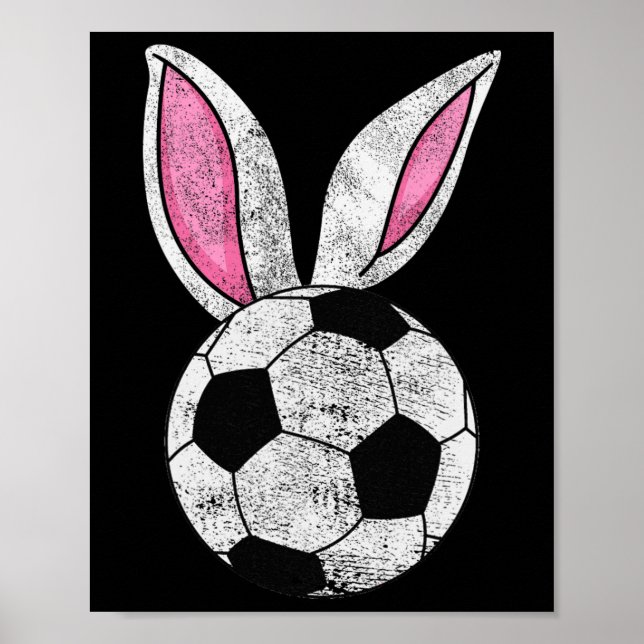 Poster Bunny Ears Felz pascoa Meninas (Frente)