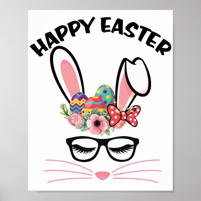 Poster Bunny Face FELZ PASCOA Love Bunnies (Frente)