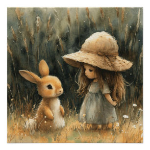 Pôster Bunny Joy: Um pouco de fantasia Bunny