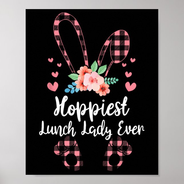 Poster Bunny Lepard A Menina De Almoço Mais Esperta Dia D (Frente)