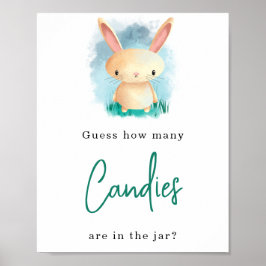 Poster Bunny - Quantos doces