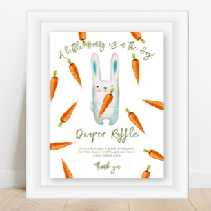 Poster Bunny - Sorteio de Fraldas