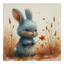 Pôster Bunnylicury: Um Pouco de Whimsy Bunny
