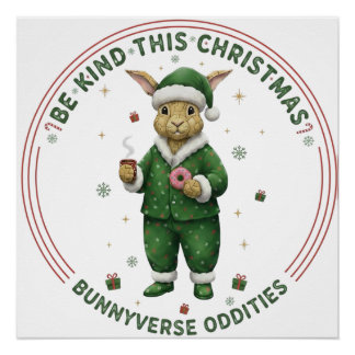 Pôster Bunnyverse christmas