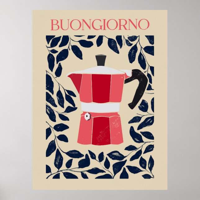 Poster Buongiorno (Frente)