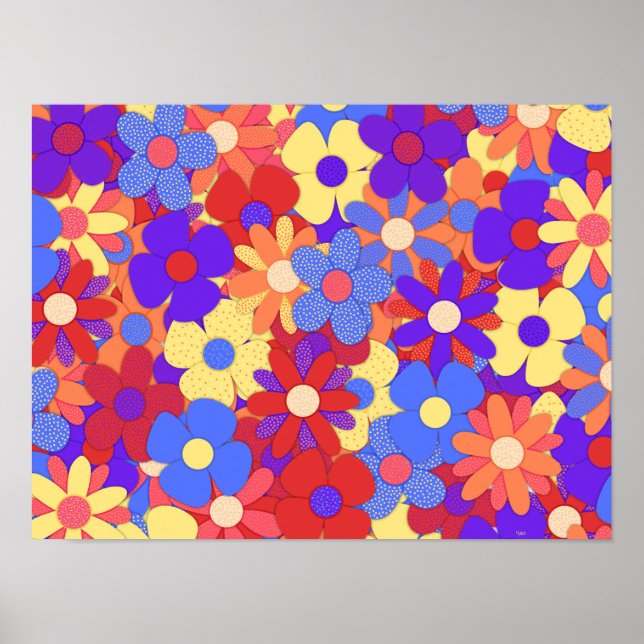 Poster Buquê de compra (Frente)