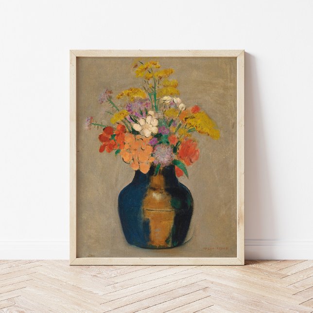 Poster Buquê de Fleurs | Odilon Redon (Criador carregado)