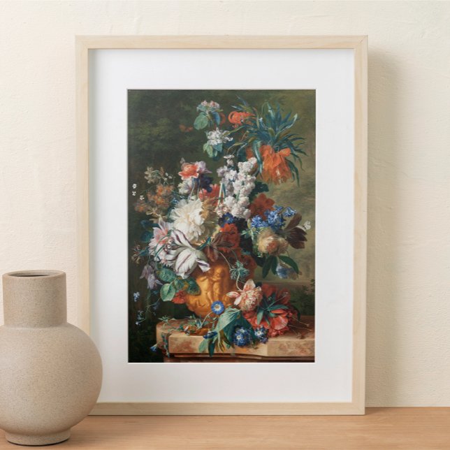 Poster Buquê de Flores em Urn Jan van Huysum (Criador carregado)