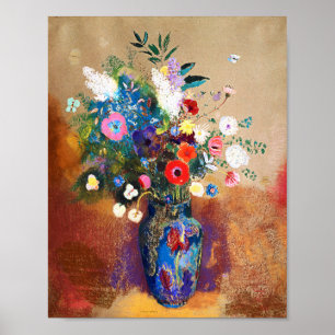 Poster Buquê de Flores por Odilon Redon