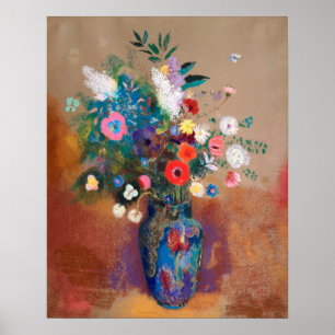 Poster Buquê de Flores por Odilon Redon