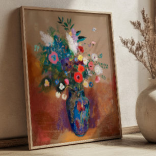 Poster Buquê de Flores por Odilon Redon Natureza-Morta