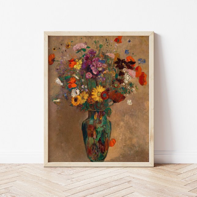 Poster Buquê de flores selvagens | Cartão-postal Odilon R (Criador carregado)