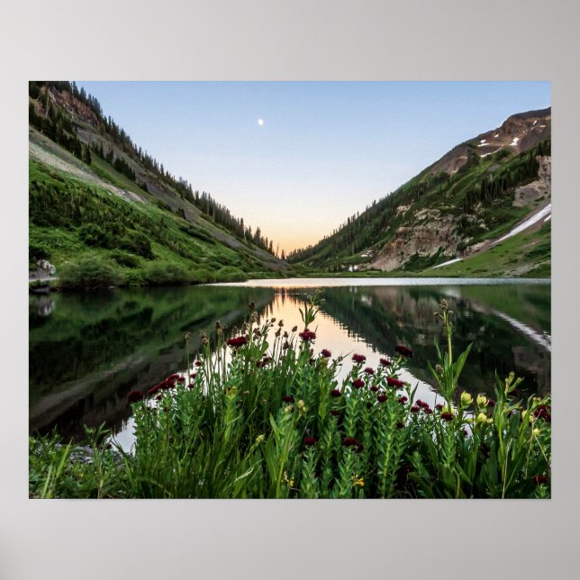 Poster Buquê de Naduras // Primeiro Plano Floral (Frente)