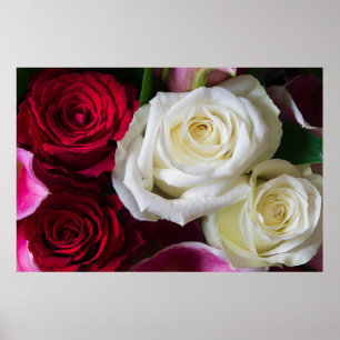 POSTER BUQUÊ DE ROSAS