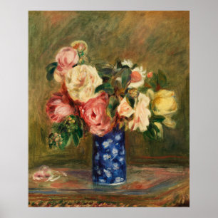Poster Buquê de Rosas de Renoir