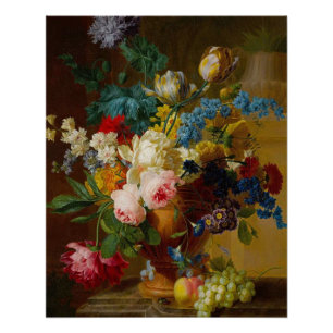 Pôster Buquê de Vintage por Pieter Faes