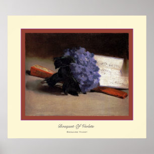 Poster Buquê De Violetas ~ Edouard Manet