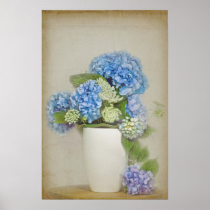 Pôster Buquê do Hydrangea