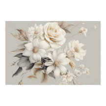 Buquê Floral Rosa Branca Elegante