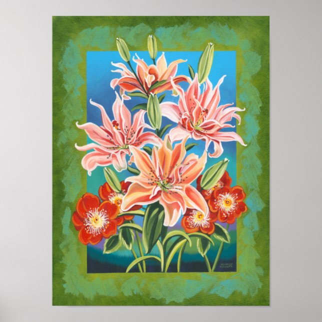 Pôster Buquê na fronteira II (Frente)