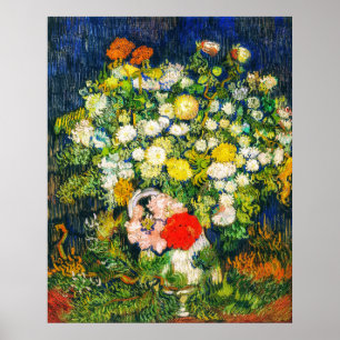 Poster Buquê Póster das Flores em um Vase Van Gogh