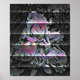 Poster Buquê Techno Cartaz