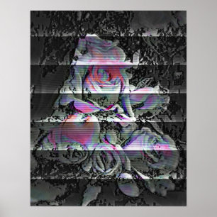 Poster Buquê Techno Cartaz