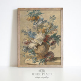 Poster Buquê Vaso das Flores de primavera pintura de safr