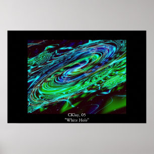 Pôster Buraco Branco