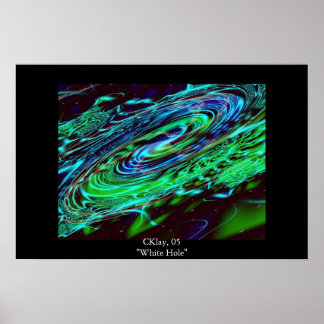 Pôster Buraco Branco