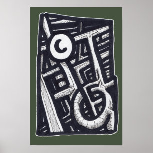 Poster Buraco em um?
