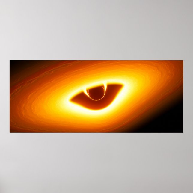 Poster Buraco Negro - O Fenômeno Cósmico mais avançado (Frente)