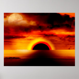 Poster Buraco negro Sun