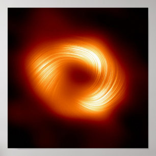Poster Buraco Negro Supermassivo da Via Láctea Sagittariu